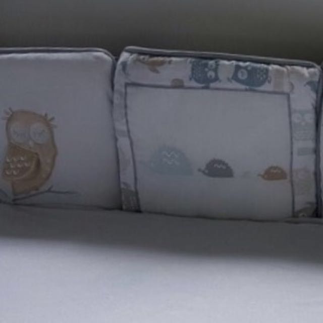 bubba blue cot bumper