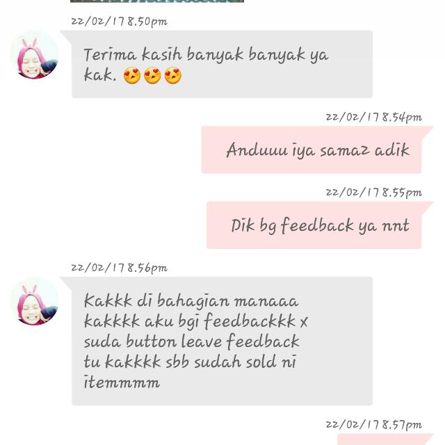 Customer Feedback (Category: Others) located in Sipitang. Submitted by annasus86 (Listing ID 91268971, Image 2). Description: .