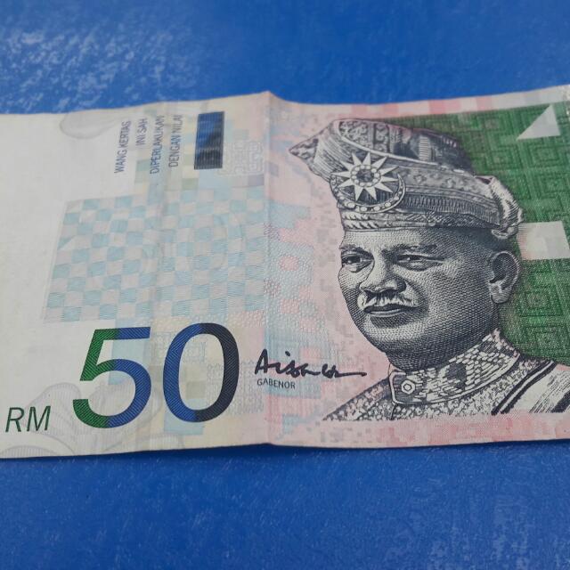 Duit Rm50 Lama Sign Ali Hassan Antiques Currency On Carousell