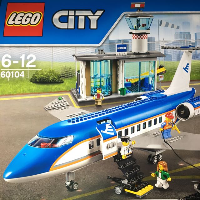 lego passenger plane 60104
