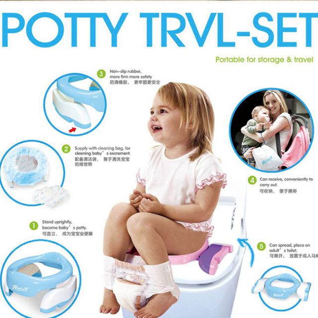 Portable potty, baby potty, travel potty,baby toilet, outdoor toilet