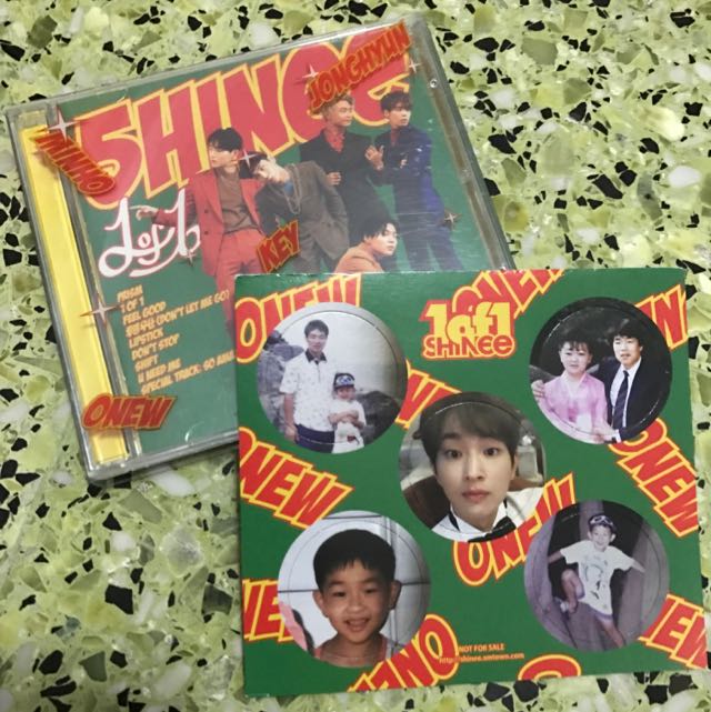 Shinee 1 Of 1 Album With Poster Hobbies Toys Memorabilia Collectibles K Wave On Carousell