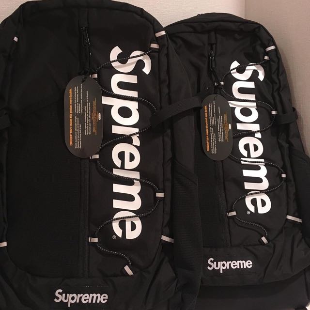 Supreme SS17 Backpack Men s Fashion Bags Sling Bags on Carousell