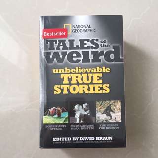 National Geographic Book Tales Of The Weird