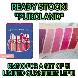 Colourpop 'Puroland' Ready Stock