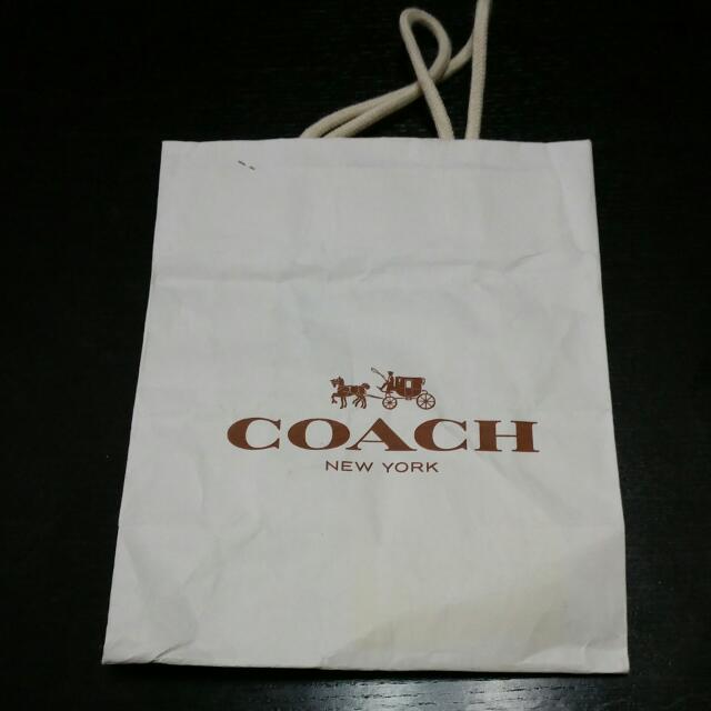 paper bag coach original