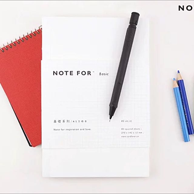 Basic Grid Notebook (Category: Stationery & School Supplies) located in Singapore. Submitted by celinecycles (Listing ID 91551017, Image 1). Description: .