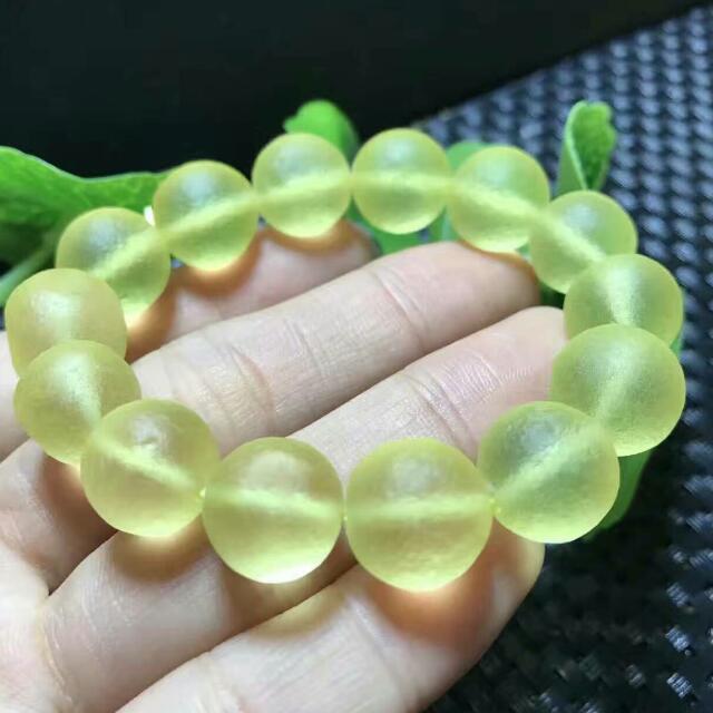 Libyan desert glass bracelet discount