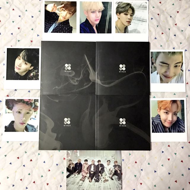 Wts] Bts Wings Album Full Set + Official Wings Photocards, Hobbies & Toys,  Memorabilia & Collectibles, K-Wave On Carousell