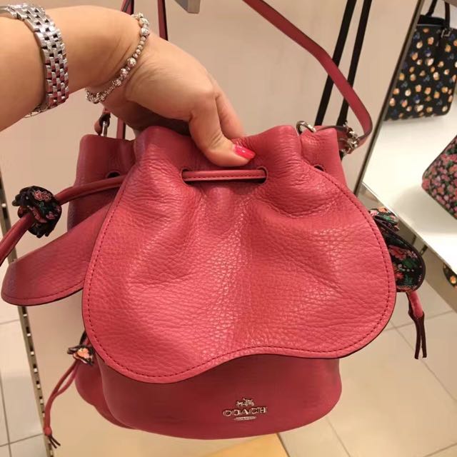 coach petal bag