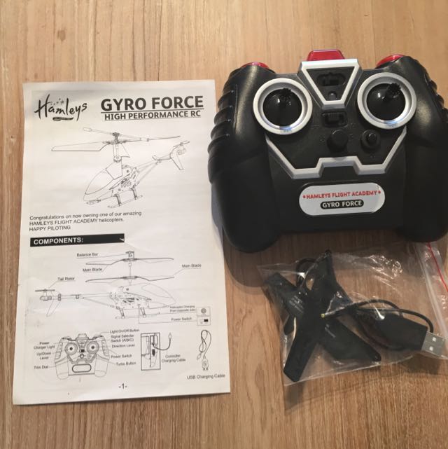 Hamley s Gyro Force Indoor RC Helicopter
