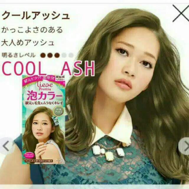 Liese Prettia Bubble Hair Color Japan (Color Cool Ash), Kesehatan