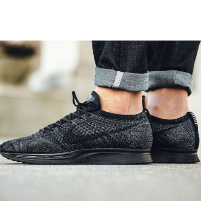 All black flyknit deals racer