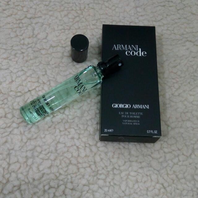 Pocket Perfume - Giorgio Armani, Health 