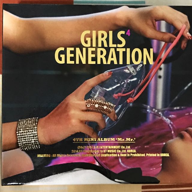 SNSD Mr.Mr. Album, Hobbies & Toys, Memorabilia & Collectibles, K-Wave on  Carousell