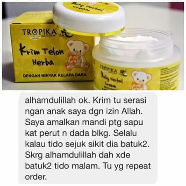 tropical baby herbal cream