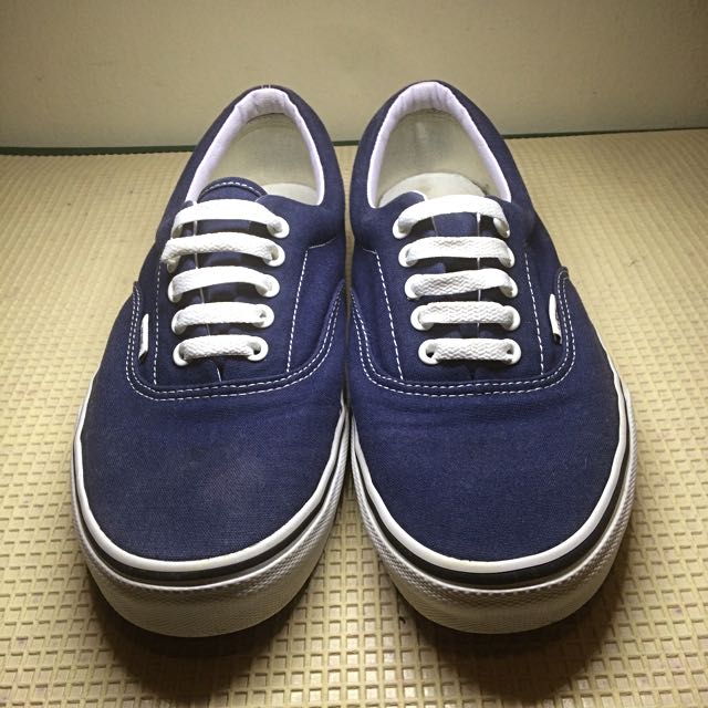 vans era navy blue