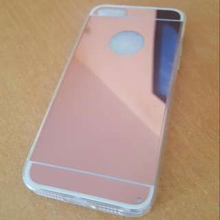 Rose Gold Mirror iPhone 5/5S/SE Case
