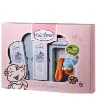 [免運]德國貝恩嬰兒護膚禮盒(4件組) 優惠價839元 彌月送禮大方 限量售完為止 寶寶沐浴洗髮