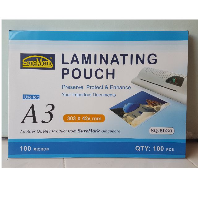 A3 Laminating Pouch Books Stationery Stationery On Carousell