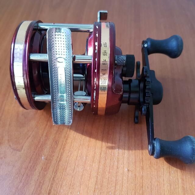 Abu garcia ambassadeur 5500 c3 2 speed overhead reel Used, Everything Else  on Carousell