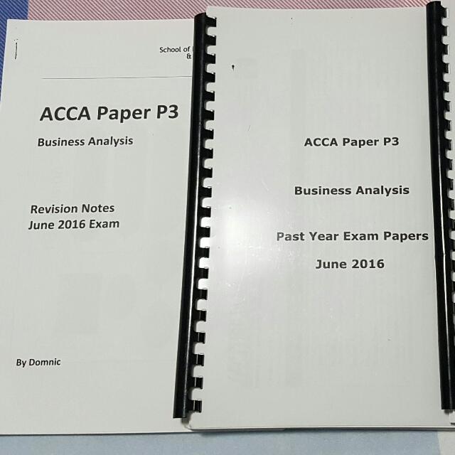 Acca P3 Lsbf Lecture And Revision Notes Past Exam Papers