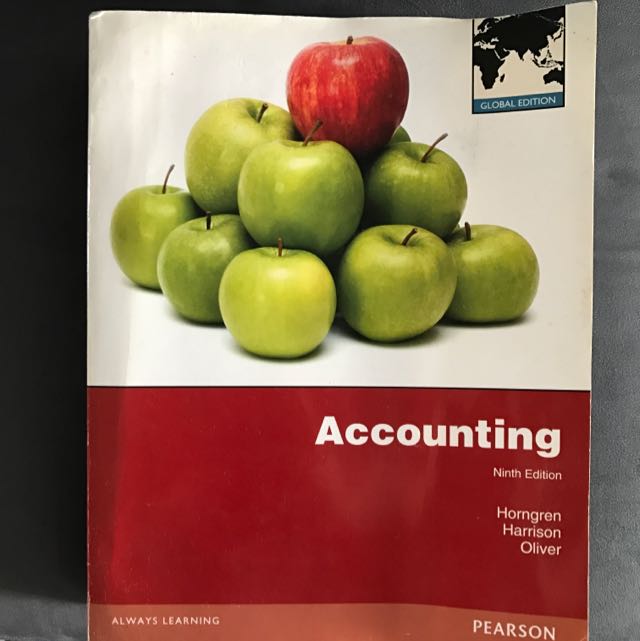 Accounting Pearson Ninth Edition, Hobbies & Toys, Books & Magazines