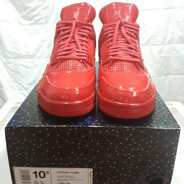 Air Jordan 11LAB4 University Red Men s Fashion Footwear