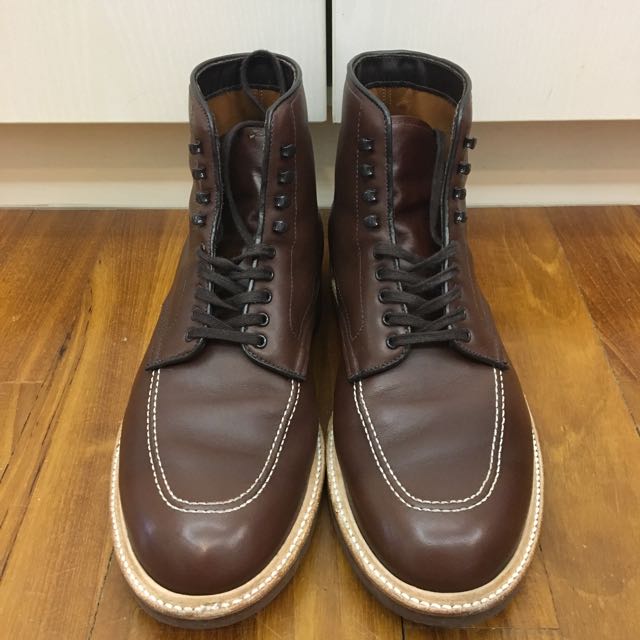 Alden X End Clothing Walnut Brown Calfskin Indy Boots 9E Men s Fashion Footwear Dress Shoes on Carousell