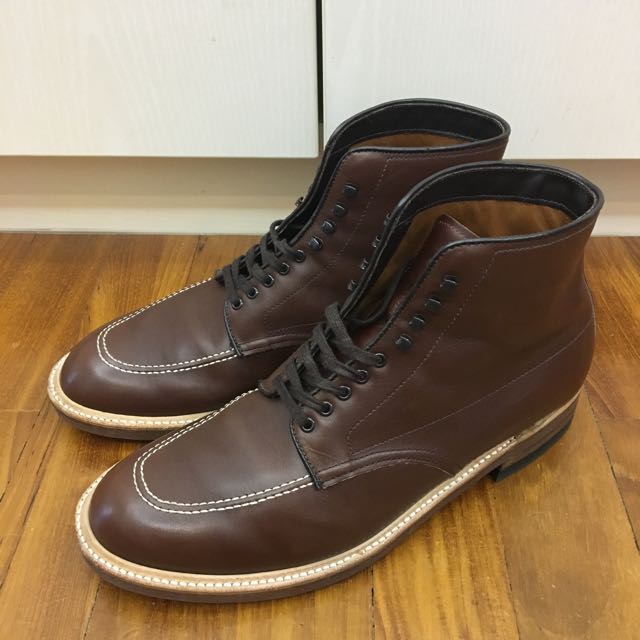 Alden X End Clothing Walnut Brown Calfskin Indy Boots 9E Men s Fashion Footwear Dress Shoes on Carousell