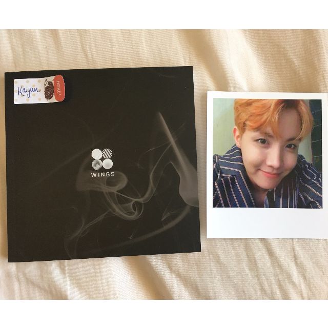 BTS WINGS "G" album (Rap Monster + Jungkook version) JHope PC, KWave on Carousell