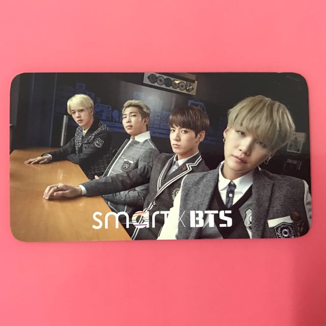 Bts X Smart Limited Edition Official Photocard K Wave On Carousell