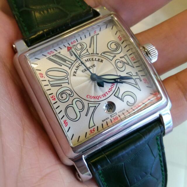 Franck muller conquistador square sale
