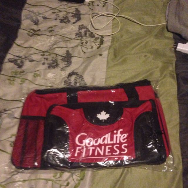 GoodLife Fitness Duffle Bag Sports Athletic Sports Clothing on