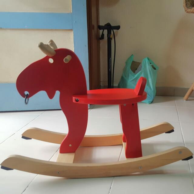 ikea ekorre rocking moose