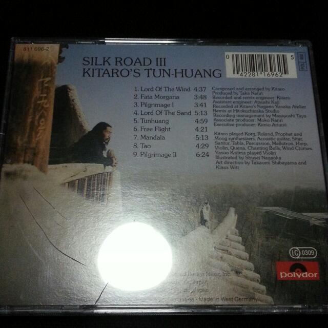 Kitaro Silk Road Iii Tun Huang Rare Cd