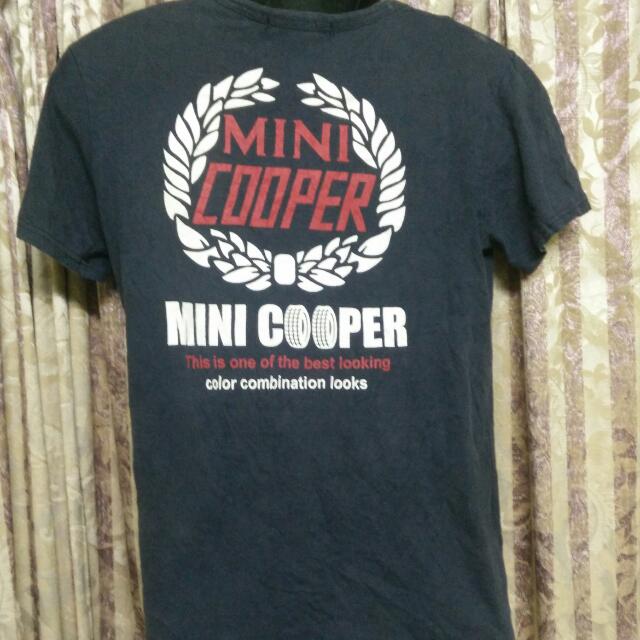 Mini Cooper T Shirt Mens Fashion Clothes On Carousell