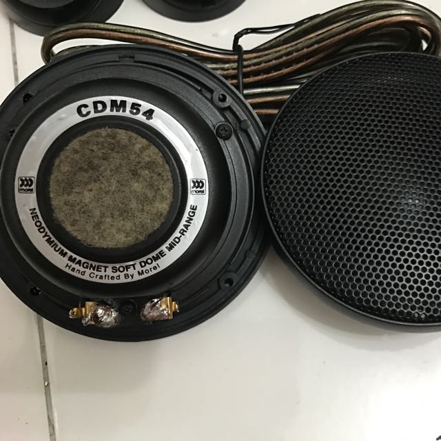 Morel CDM-54 -3" Mid Range, Car Accessories on Carousell