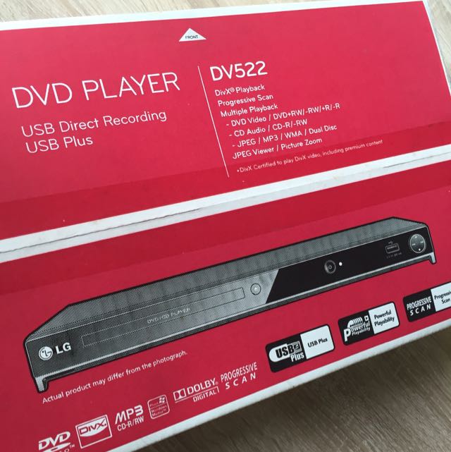 New! LG DVD Player Model: DV522, Home 