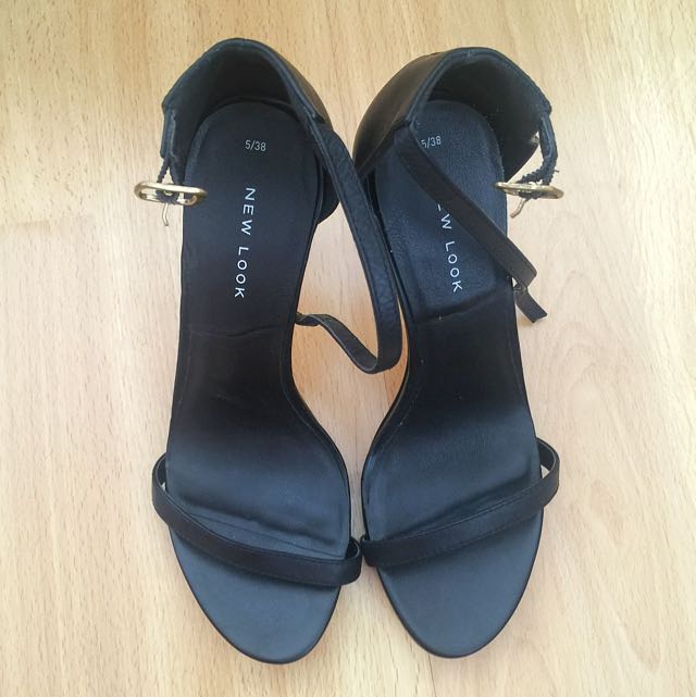 New Look Sandal Heels One line Barely There