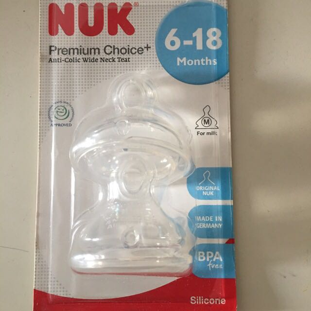 nuk anti colic teat