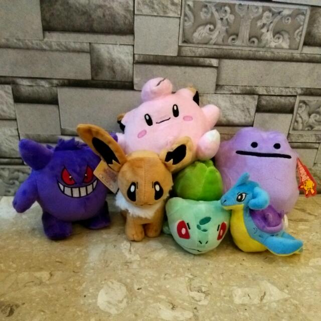 ditto lapras plush