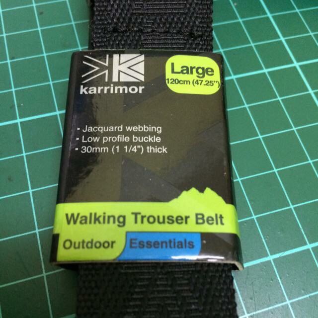 Original Karrimor Walking Belt Men s Fashion Activewear on Carousell
