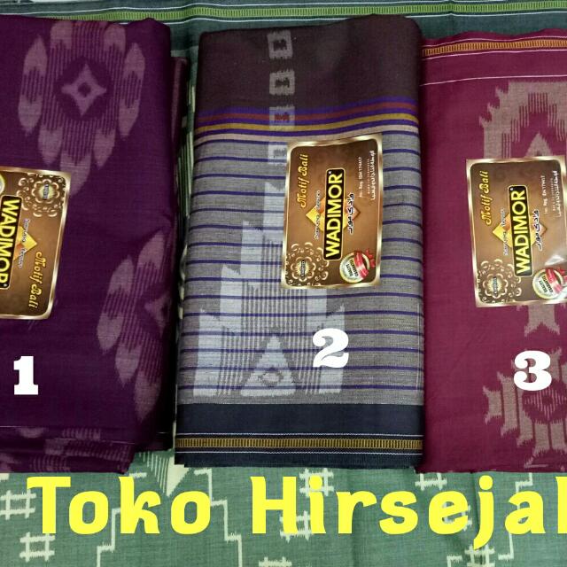 Sarung Wadimor Motif Bali Olshop Fashion Olshop Muslim On Carousell