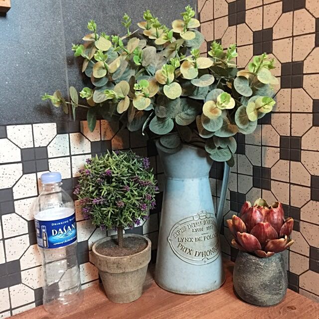 Unique man made real looking artificial plants furniture home living