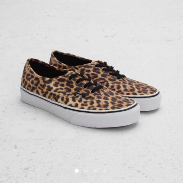 vans leopard authentic