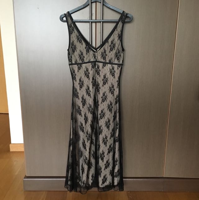 Warehouse Lace Cocktail Party Dress