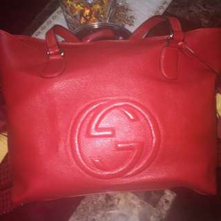 Red Never Full Gucci Purse