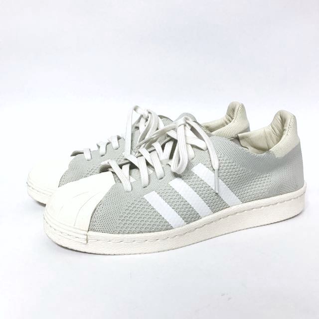 Superstar 80s primeknit women somple Grey