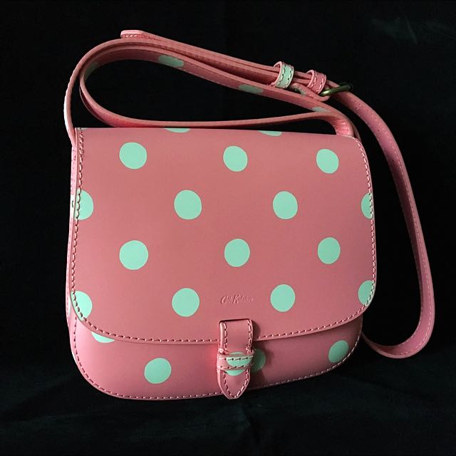 Cath kidston discount pink leather bag